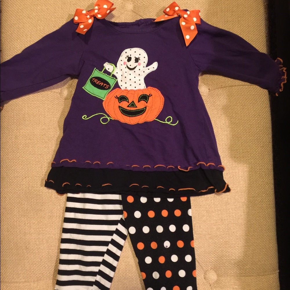 Little girl Halloween pant suit